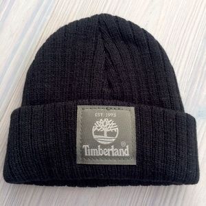 Timberland BLACK beanie INFANT (0-5mos)